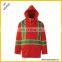 Zipper Reflective Hi-Visibility Safety Workwear With Detachable Hoody