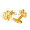 High Quality Gold Crown Cufflinks for Mens
