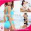 2017 new push up straps women bikini high waist swimwear bathing suit bikini