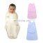 Super Soft Solid Color Baby Adjustable Swaddle Sack Infant Baby Wrap