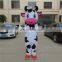 Factory direct sale customized cow mascot costume for adults