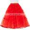 Belle Poque Women Red vintage Crinoline Petticoat Underskirt for vintage retro dresses BP000177-3