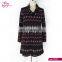 2017 Fall spandex turkish style plus size one piece digital printing ropa mujer tunic for woman