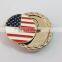 2016 New Arrival Free Mold American Flag Golf Cap Clip Ball Markers