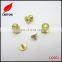 10mm Round Brass Button Stud for Leather Belt
