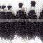 Market Cheap Curly Weave Human Hair Virgin Brazilian Afro Kinky Human Hair for Braiding