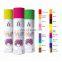 Temporary Styling Hair Color Spray, Instant DIY Hair Dye Spray for Party, Washable Aerosol Black Hair Spray