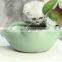 Automatic Cyclic Water Fountain Ceramic Frog-shaped Pet Bowl Dog Feeder Cat Bowl Neck Protection