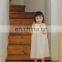 Korean Girl's Dress 2020 Summer New Girl Baby Sen Loose Cotton and Linen Embroidery Sleeveless Dress