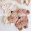 0-2 Years Old Baby Bear Baby Romper 2020 Winter Style Male and Female Baby Cartoon Romper Long-sleeved Plus Velvet Jumpsuit