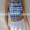 Fitness Casual Workout Vest Stretch Club Clothing Women Tank tops Summer Tie Dye Printing Slim Fit Crop top Female