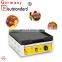 Factory price food truck non-stick stainless steel electric griddle