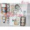 Genuine new  kubota D662 Full engine gasket kit + piston ring and bearing