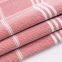 Striped Cotton Turkish Sports Bath Towel with Tassels