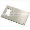 Beer Bottle Cap Opener Credit Business Card Size Stainless Steel Bar Tool Xmas