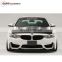 F82 M4 carbon fiber diffuser fit for F80 M3 / F82 M4 to  2014-2018year M4 diffuser with plate