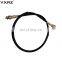Wholesale stainless steel black color outer casing 125cc universal speed cable CG125 motorcycle tachometer cable