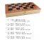 Factory Custom 3 in 1 Wooden Chess Backgammon Checkers Travel Games Chess Set Board Draughts Entertainment Christmas Gift