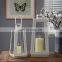 Modern Iron floor Lantern Outdoor ornaments courtyard corridor Hanging candle Lantern for home decoration