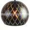 Modern Hollowing Circle Hole Black/White with Etching Metal Shade Pendant Ceiling Light