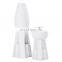 Minimalism Style Modern Indoor Decorative Textured Rocket Shape Ceramic Vases European For Home Decor