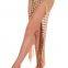 Hand-woven beach hollow tassel split swimsuit suit
