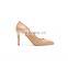 Brown ankle wrap high heels high quality women fashion design sandals shoes