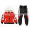 Girls' suits 2021 new autumn school wear children's sports hooded jacket trousers two-piece suit