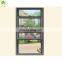 China suppliers customized hung window white slide up vertical sliding window with grill and architrave