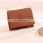 PandaSew Brown Debossed Envelope Microfiber Jewelry Pouch with Custom Logo
