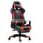 China 2021 luxury high back pink white office PC computer cadeira silla gamer led light rgb massage racing gaming chair