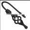 Modern metal Twist finials for curtain tiebacks hooks for whole set