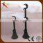 Single&double type curtain pole/rod brackets