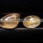 Natural Rutile Cabochon Gemstone / Golden Rutile Stone / rutilated quartz