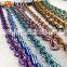 Aluminum colorful double hook chain door curtain chain for partition