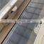 American style hung window aluminum single hung window grill  with nail fins 3 peace hung aluminium window