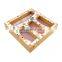Wall Mount Bamboo Ziplock Bag Storage Organizer Dispenser Drawer Bamboo Ziplock Bag Organizer Organizer With Printing