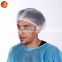 Hairnet-Crimped Thicker Disposable Hair Cap Cover, Polypropylene White (1000pcs /carton), 21 inch, 11 GSM Thick