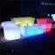 Plastic sofa corner with led light modern sectional bar sofa led sofa loveseat with led lights