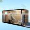 20ft 40ft Detachable Container Cabin Loft House Tiny House for Living Collapsible Container Home with Wood Cladding
