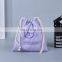Large Black White Dust Bag Custom Drawstring Gift Bag for Packaging Handbag Luxury