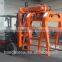 Bell block clamping machine with forklift