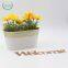 Metal Galvanised Christmas Planter Flower Pot Plant Pot