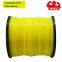 2.4mm 3.0mm Trimmer Nylon Line Yellow Color 2KG Spool