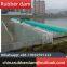Rubber dam bag spot bridge inflatable core mold air shield dam repair and reinforcement