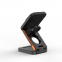 3 in 1 Fast Wireless Charging Station Portable Wireless Charger Dock with Efficient Battery Utilization