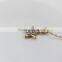Gold Plated Star Necklace with Diamond necklace jewelry