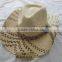 hand-knitting seagrass cowboy hats for women