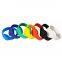 Waterproof NFC Silicone Bracelets RFID Cashless Payment Wristbands NTAG213 NFC Rubber Wristband Silicon Custom logo