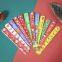 Customized  Full Color Printing Silicone Snap Bracelets Promotional Gifts Christmas Wrist Band